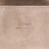 Chloé  Faye Bracelet handbag  in taupe leather  and taupe suede - Detail D2 thumbnail