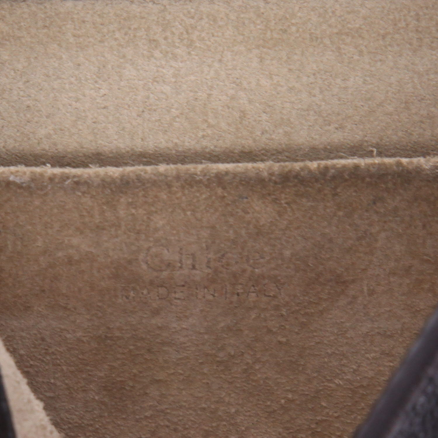 Sac bandoulière Chloé  Nile en cuir noir - Detail D2