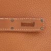 Hermès  Kelly 32 cm handbag  in gold togo leather - Detail D4 thumbnail