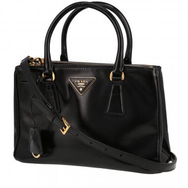 Prada Double Medium Saffiano Leather Black Bag - Tabita Bags – Tabita Bags  with Love
