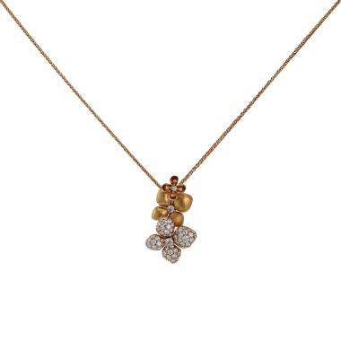 Collar Chaumet Hortensia Astres de oro rosa y diamantes