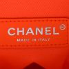 Chanel  Deauville small model  shopping bag  in yellow canvas - Detail D2 thumbnail