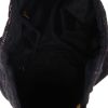 Chanel   shopping bag  in black denim - Detail D3 thumbnail