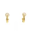 Cartier Trinity hoop earrings in 3 golds - 360 thumbnail