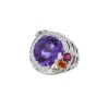 Chaumet Attrape Moi Si Tu M'Aimes ring in white gold, colored stones, amethyst and diamonds - 00pp thumbnail