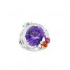 Chaumet Attrape Moi Si Tu M'Aimes ring in white gold, colored stones, amethyst and diamonds - 360 thumbnail