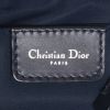 Borsa a spalla Christian Dior   in tela blu - Detail D2 thumbnail