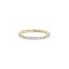 Messika Gatsby wedding ring in pink gold and diamonds - 00pp thumbnail