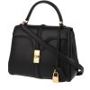 Celine  16 shoulder bag  in black leather - 00pp thumbnail