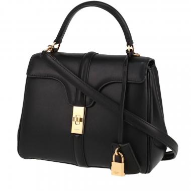 Borsa a tracolla Celine  16 in pelle nera