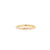Tiffany & Co Paloma Picasso wedding ring in pink gold and diamonds - 360 thumbnail