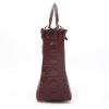 Dior  Lady Dior large model  handbag  in burgundy leather cannage - Detail D6 thumbnail