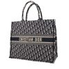 Dior  Book Tote shopping bag  in blue and beige monogram canvas Oblique - 00pp thumbnail