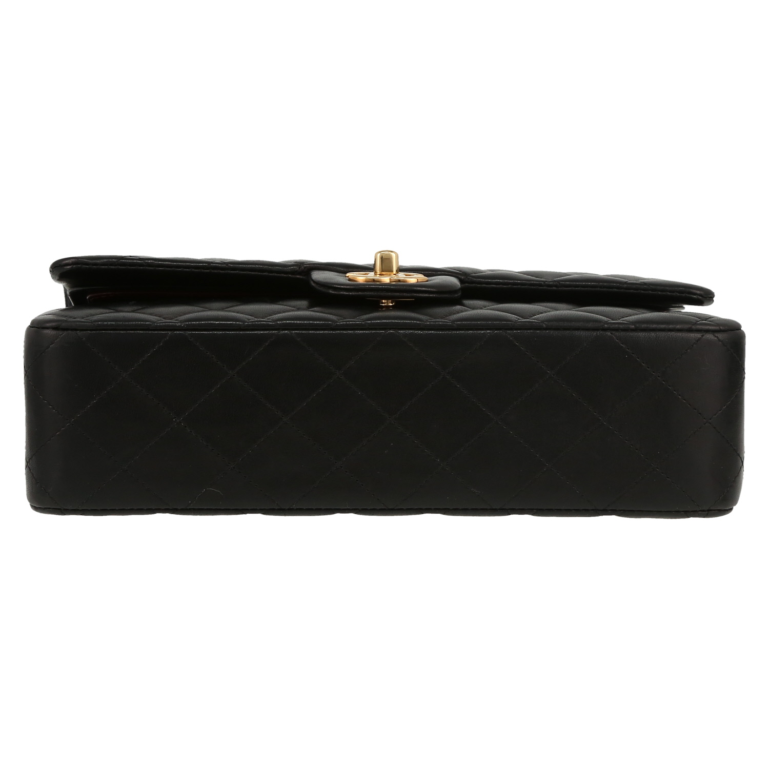 Bolso de mano Chanel  Timeless Classic en cuero acolchado negro - Detail D1