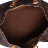 Bolso de mano Louis Vuitton  Speedy 40 en lona Monogram marrón y cuero natural - Detail D3 thumbnail