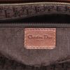Dior  Colombus handbag  in khaki canvas  and brown leather - Detail D2 thumbnail