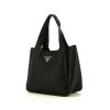 Prada  Dynamique handbag  in black grained leather - 00pp thumbnail