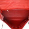 Bolso de mano Hermès  Kelly 32 cm en cuero togo rojo - Detail D3 thumbnail