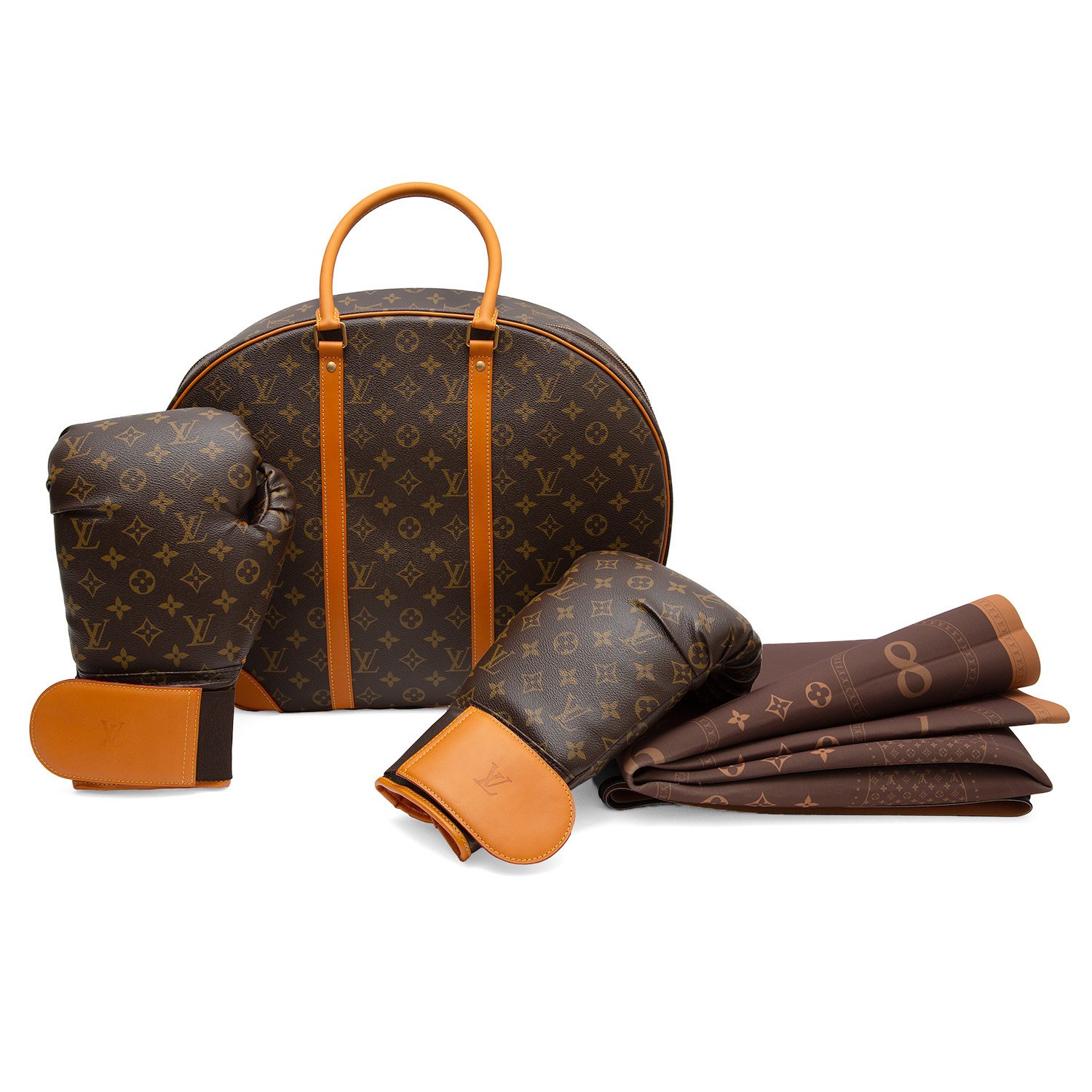 Louis Vuitton 
Karl Lagerfeld, Boxing set - Collection 2014 - Detail D1