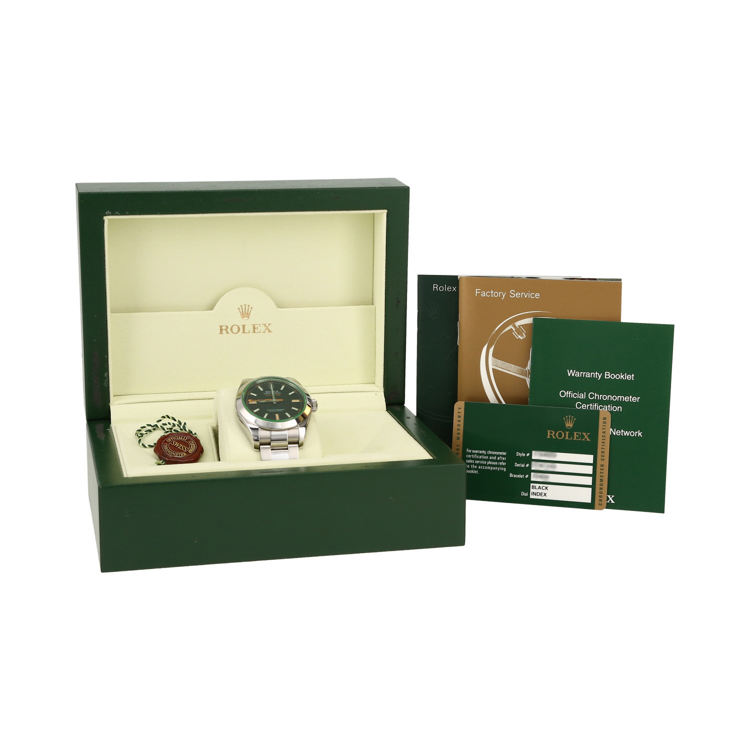 Reloj Rolex Milgauss de acero Ref: Rolex - 116400  Circa 2012