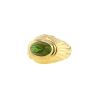 Bague années 90 Boucheron Jaipur en or jaune et tourmaline vert - 00pp thumbnail
