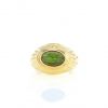 Bague années 90 Boucheron Jaipur en or jaune et tourmaline vert - 360 thumbnail