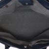 Chanel  Executive shopping bag  in blue oil grained leather - Detail D3 thumbnail