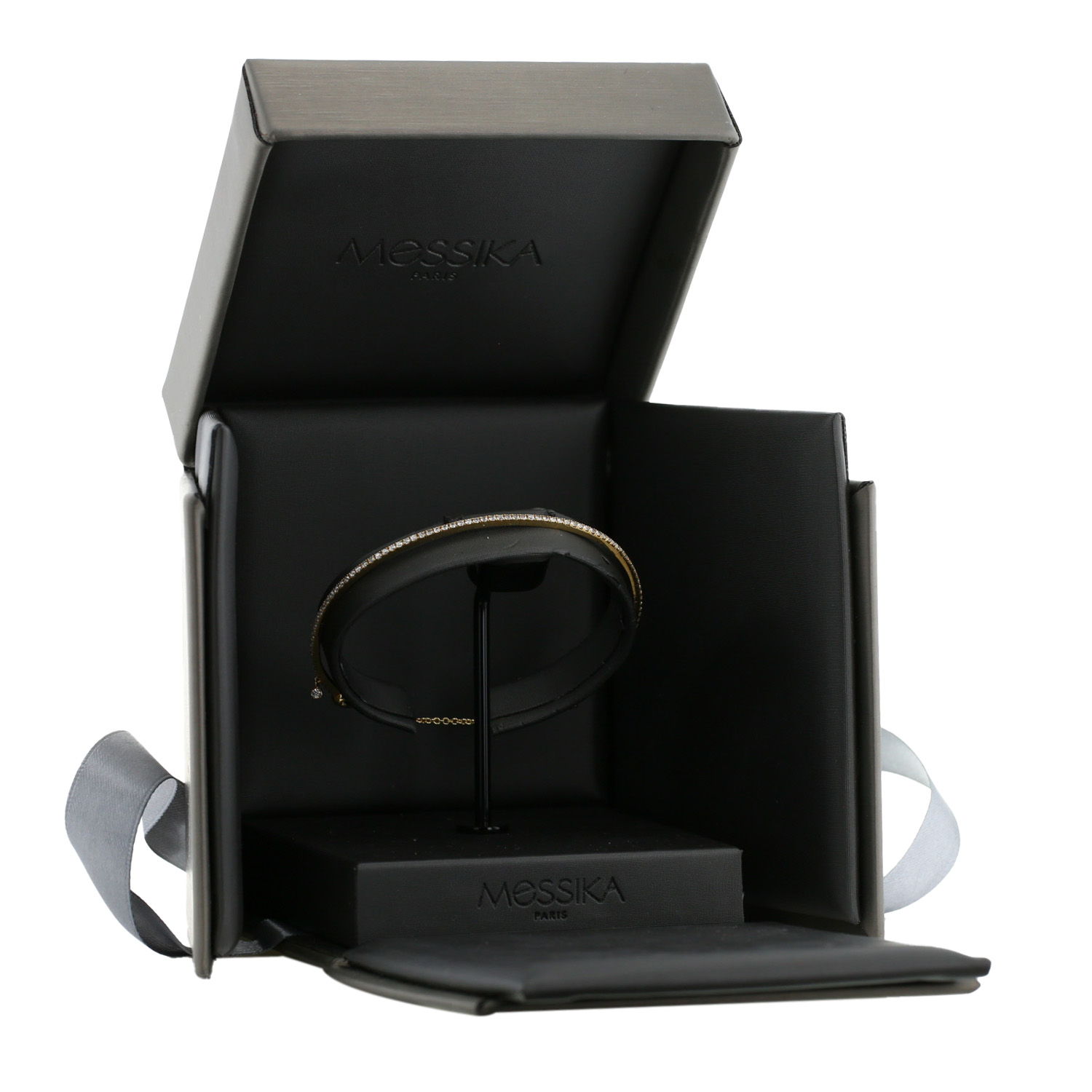 Messika  bracelet in yellow gold and diamonds - Detail D2