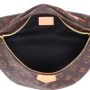 Louis Vuitton  Bumbag clutch-belt  in brown monogram canvas  and natural leather - Detail D3 thumbnail