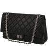 Chanel 2.55 handbag  in black quilted leather - 00pp thumbnail