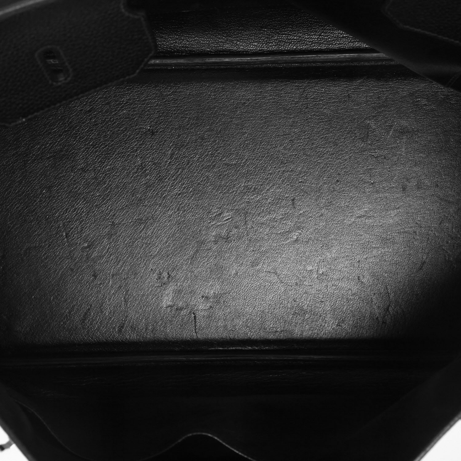 Sac à main Hermès  Birkin 40 cm en cuir togo noir - Detail D3