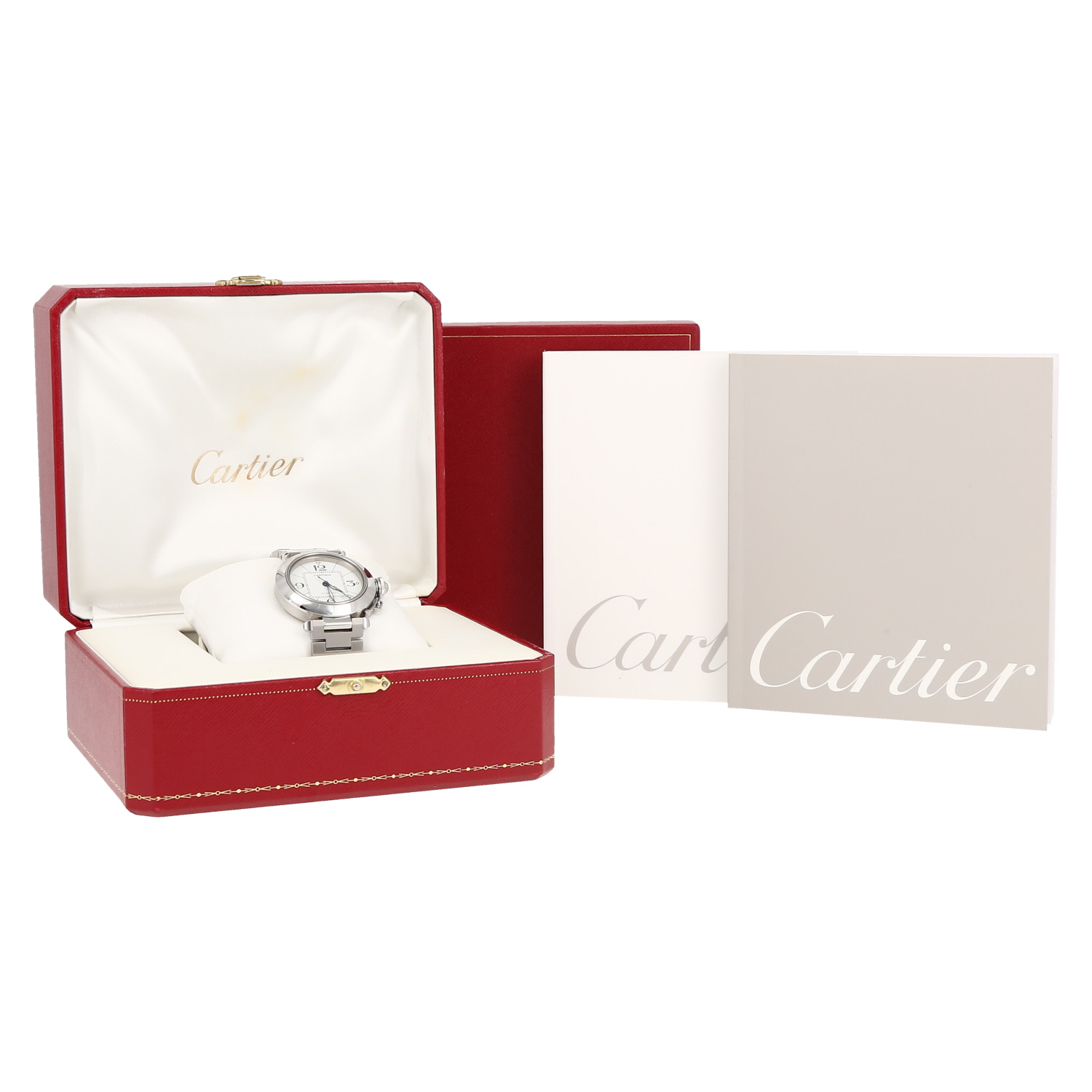 Montre Cartier Pasha en acier Ref: Cartier - 2324  Vers 2006 - Detail D2