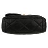 Chanel  19 large model  shoulder bag  in black quilted leather - Detail D1 thumbnail