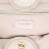 Chanel  Deauville shopping bag  in beige canvas  and beige leather - Detail D2 thumbnail
