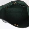 Bolso de mano Celine  Sac Sangle en cuero granulado verde - Detail D3 thumbnail