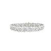 Tiffany & Co Jazz bracelet in platinium and diamonds - 360 thumbnail