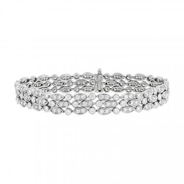 Diamond Hearts Tennis Bracelet – 770 Fine Jewelry