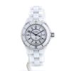 Reloj Chanel J12 de cerámica blanca y acero Circa 2010 - 360 thumbnail