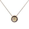 Boucheron Quatre necklace in 3 golds, rock crystal and PVD - 00pp thumbnail