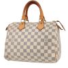 Louis Vuitton  Speedy 25 handbag  in azur damier canvas - 00pp thumbnail
