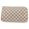 Louis Vuitton  Speedy 25 handbag  in azur damier canvas - Detail D1 thumbnail