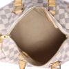 Louis Vuitton  Speedy 25 handbag  in azur damier canvas - Detail D3 thumbnail