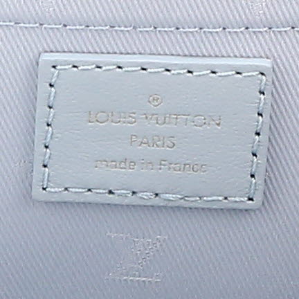 Borsa Louis Vuitton  Alma Editions Limitées in pelle celeste - Detail D2