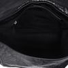 Balenciaga  Cagole shoulder bag  in black burnished leather - Detail D3 thumbnail