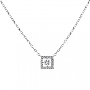 Boucheron Ava necklace in white gold and diamonds Boucheron Ava necklace in white gold and diamonds