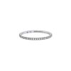Boucheron Epure wedding ring in white gold and diamonds - 00pp thumbnail