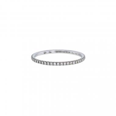 Alianza Boucheron Epure de oro blanco y diamantes