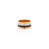 Boucheron Quatre large model ring in 3 golds, diamonds and PVD - 360 thumbnail