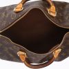 Bolso de mano Louis Vuitton  Speedy 30 en lona Monogram marrón y cuero natural - Detail D3 thumbnail