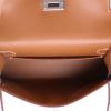 Bolso de mano Hermès  Kelly 25 cm en cuero epsom color oro - Detail D3 thumbnail